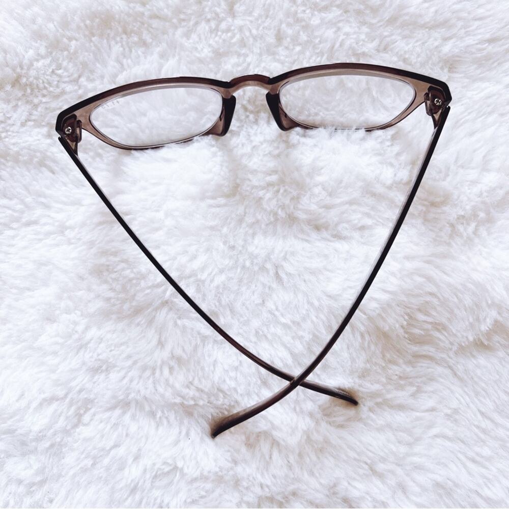 Mason Clear Brown Modern Chic Reader Glasses - Picture 9 of 9